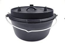 Valhal Outdoor - Dutch Oven - Gusseisen Topf 