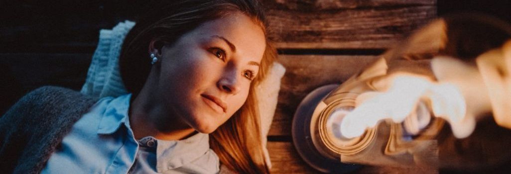 SPIN Bioethanol Windlicht, Tischfeuer, Gartenfackel