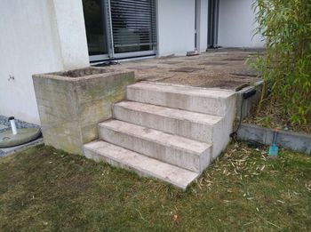 Terrassen- und Treppenmontage von Ziller