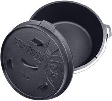 Valhal Outdoor - Dutch Oven - Gusseisen Topf 