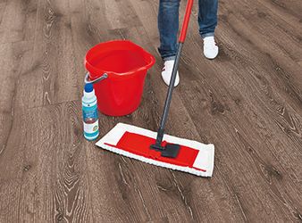 Laminatpflege, Pflegemittel und Reinigungsmittel