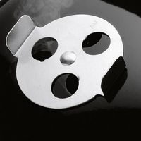 Weber Holzkohlegrill Smokey Mountain Cooker, Belüftung