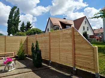 Holz-Zäune, von Ziller montiert