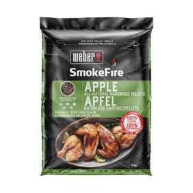 SmokeFire Holzpellets Apfel, Weber Pellet Grill