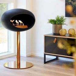 Ground Steel Black Rose Gold