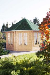 Pavillon aus Holz