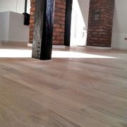 Parkettverlegung Spitzboden in Denkmalgeschütztem Haus um 1900