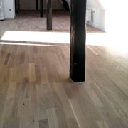 Parkettverlegung Spitzboden in Denkmalgeschütztem Haus um 1900