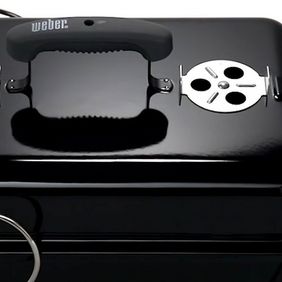 Holzkohle Grill Go-Anywhere, Lüftung im Deckel