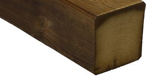 Glatt gehobelt, Kanten gerundet, 98x98