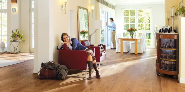 Parkett, Landhausdielen, Schiffsbodenparkett, Laminat, Kork, Vinyl