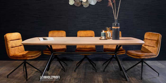 Tische aus der Tischmanufaktur, Leimholzplatten Eiche
