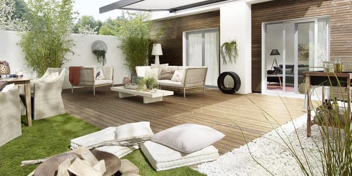 Terrassen in Nürnberg bei Ziller am Hafen