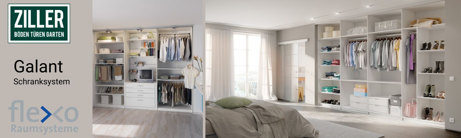 Schrank-Systeme nach Maß für alle Raumtypen