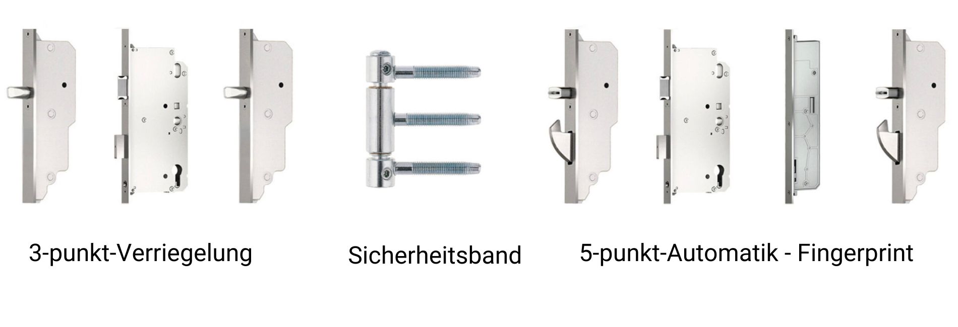 Haustürenzubehör zur Haustürkollektion aus dem Hause Ziller