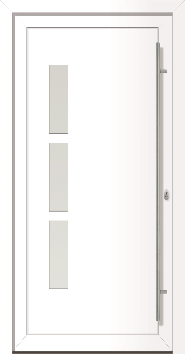 Haustür VTM - Modell 9002 - Weiß, Ziller Nürnberg