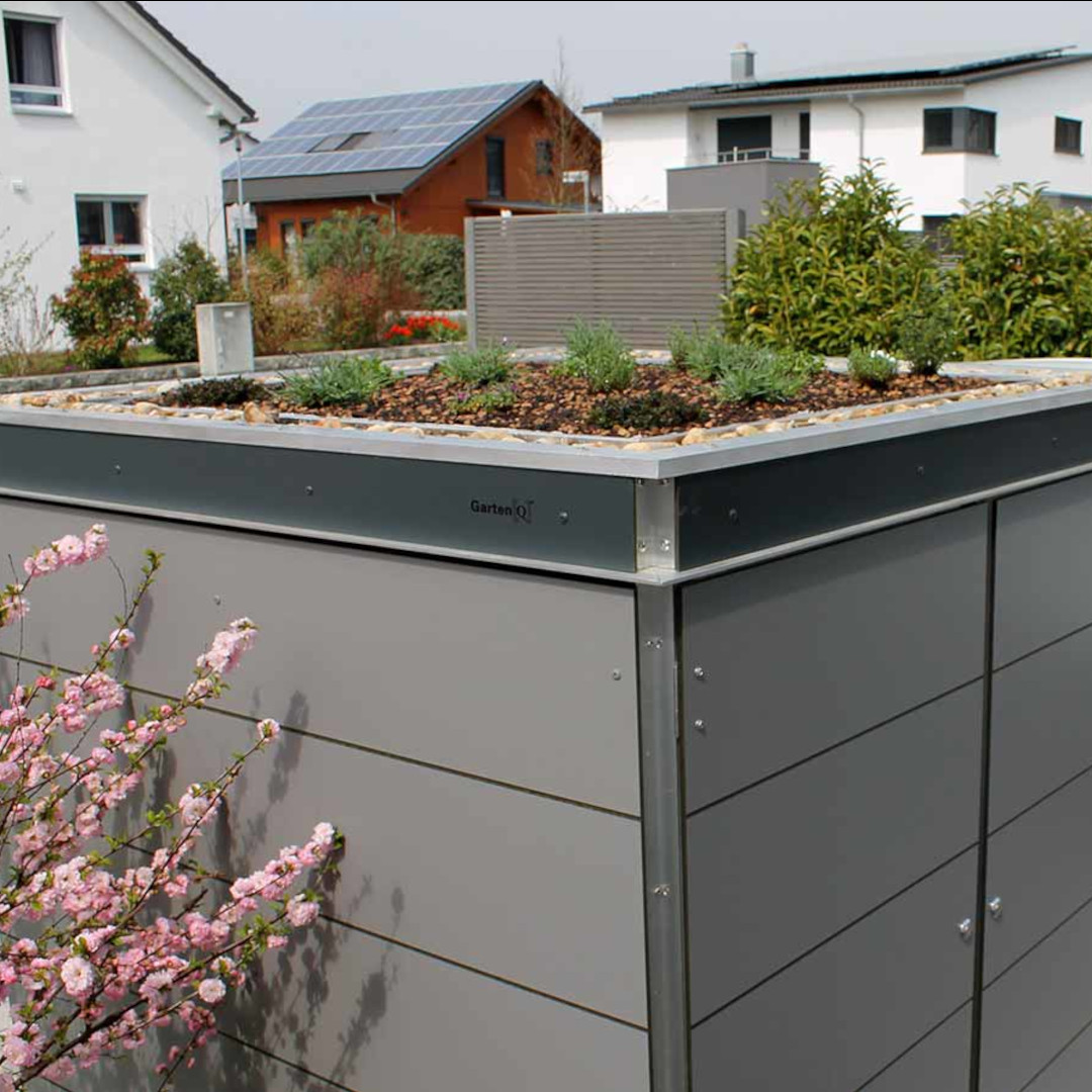 gartenhaus Q Pure mit Dachbegrünung, Ziller in Nürnberg