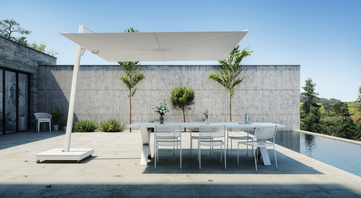 Spectra UX cantilever umbrella - Architecture HR
