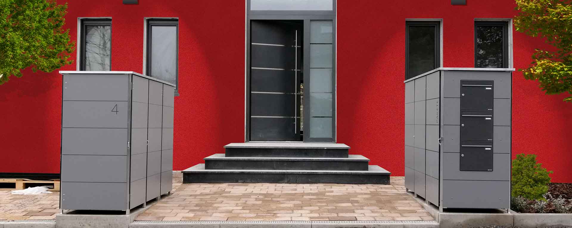 Mülltonnenbox bei Ziller Nürnberg