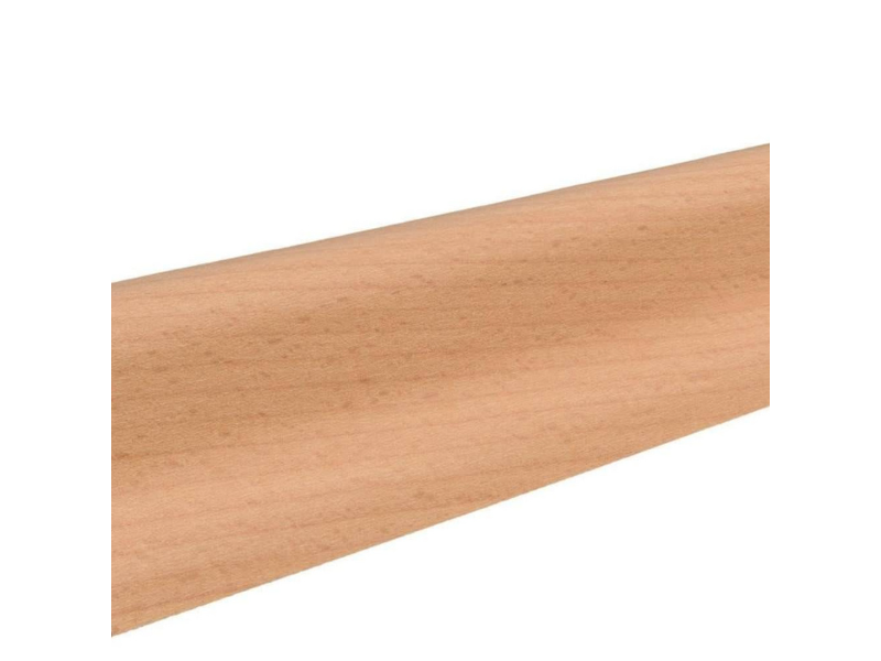 HARO Stecksockelleiste 19x39mm geschwungen 2,5m Buche gedämpft furn.matt-vers.