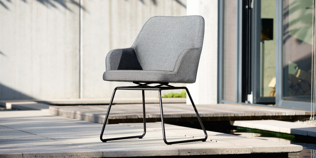 Gartensessel im skandinavischen Design