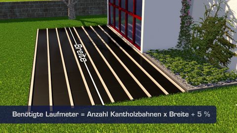 So einfach geht's: Terrassendielen verlegen ALT